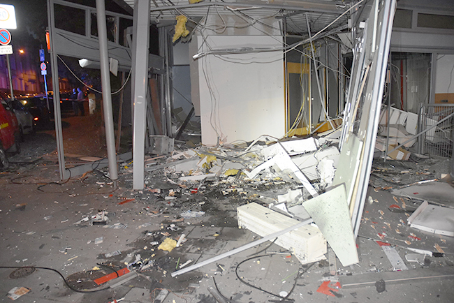 Polizei - Sparkasse Goethestra&szlig;e